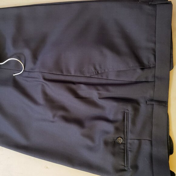 Alain Dupetit- 3pc Suit- Navy Blue -54 Reg - Picture 8 of 9